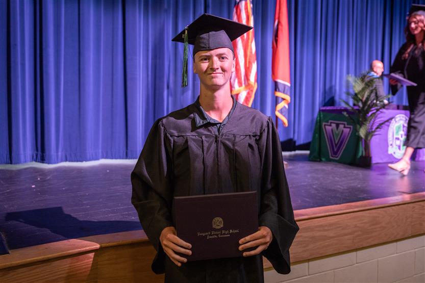 Students celebrate graduating